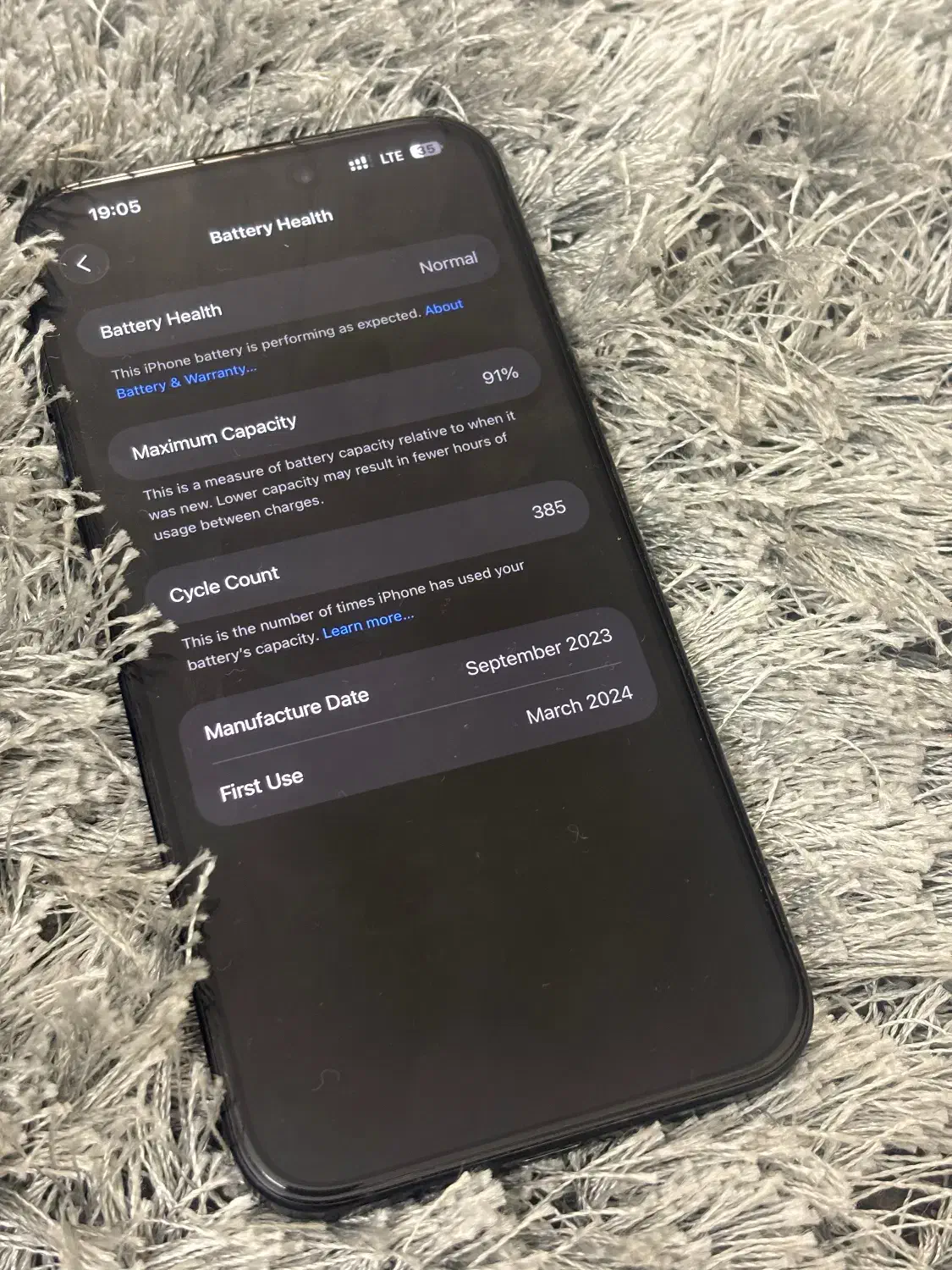 آیفون ۱۵پرومکس رجیستر شده|موبایل|بابلسر, |دیوار