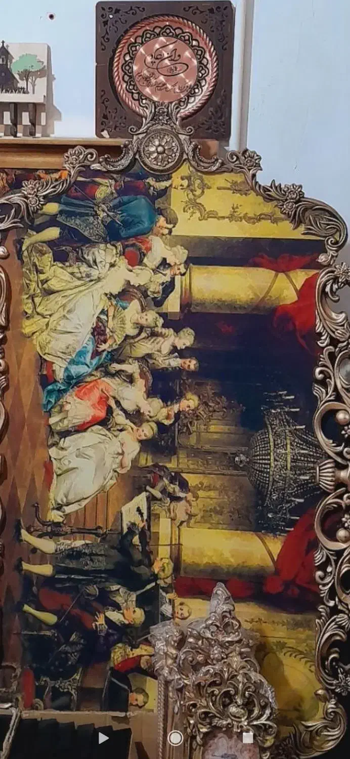 دوتا قاب نونو قهوه ای دو نیم و سفید یه تومن|تابلو، نقاشی، عکس|کوهدشت, |دیوار