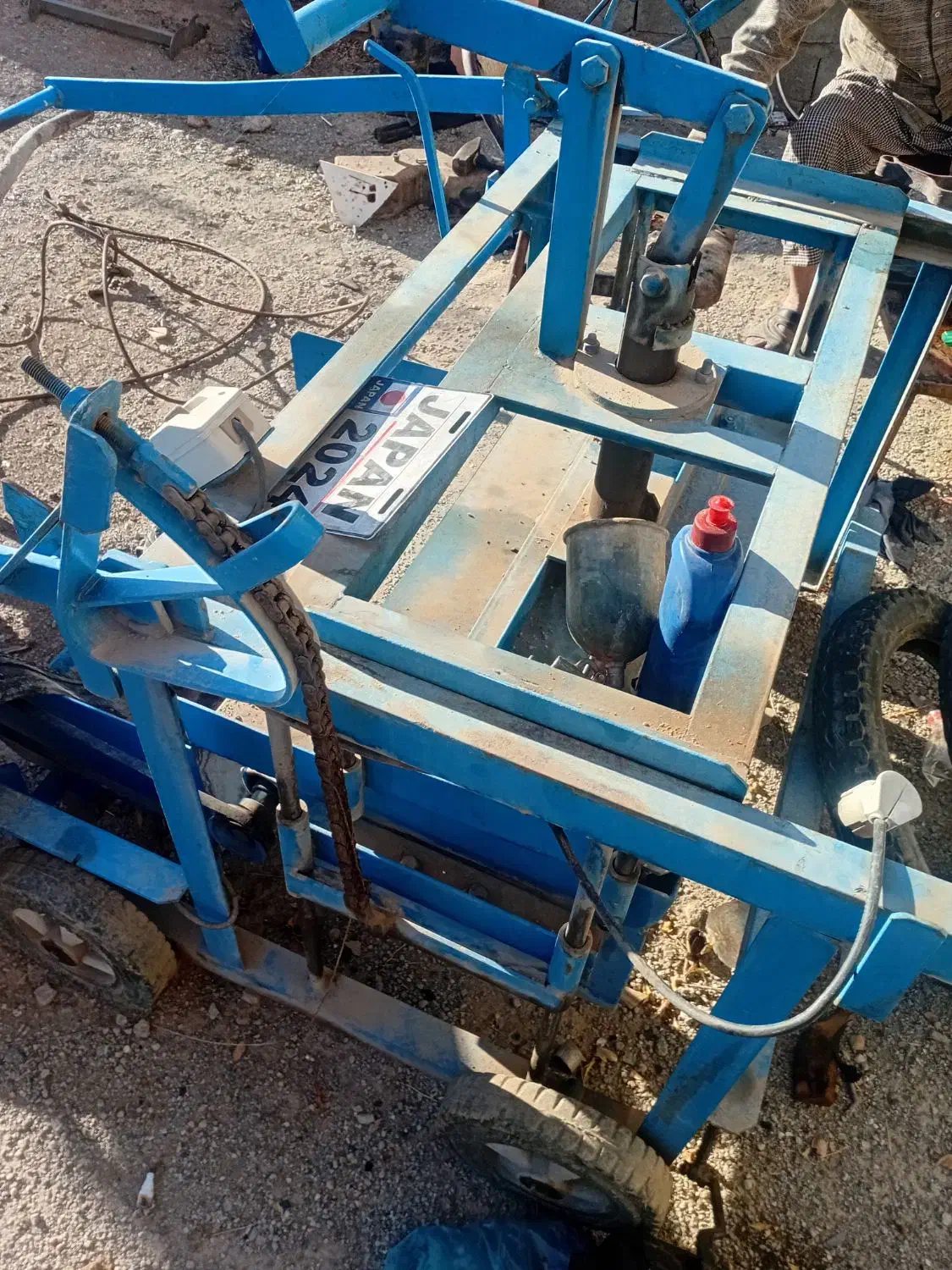 دستگاه بلوک زنی دستی|ابزارآلات|هشتگرد, هشتگرد قدیم|دیوار