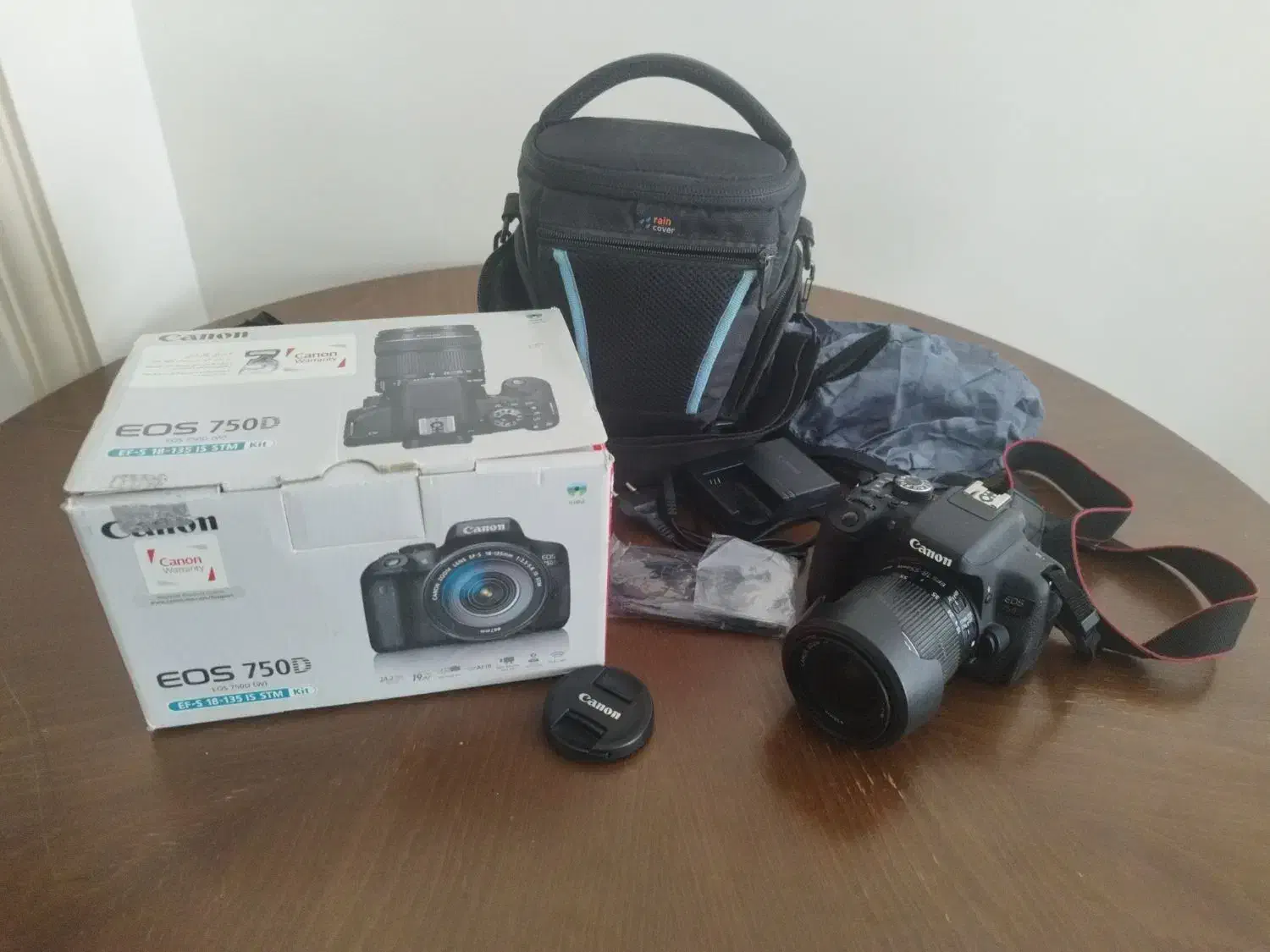 Canon 750d|دوربین عکاسی و فیلم‌برداری|تهران, شهرک شهید باقری|دیوار
