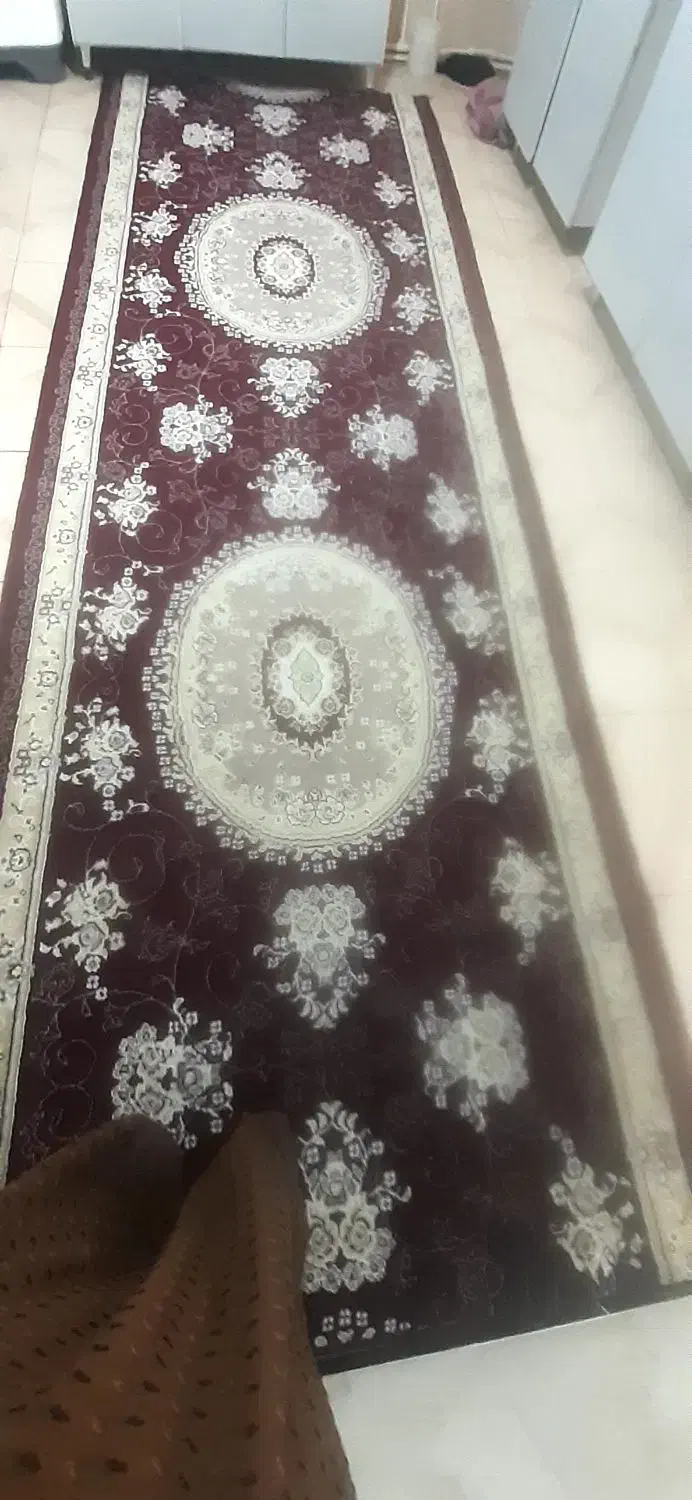 گلیم ۹متری سالم وکناره فرش|گلیم، جاجیم، گبه|کرمانشاه, |دیوار