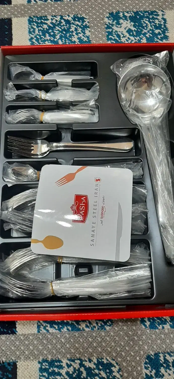 سرویس قاشق چنگال|ظروف سرو و پذیرایی|خرم‌آباد, |دیوار