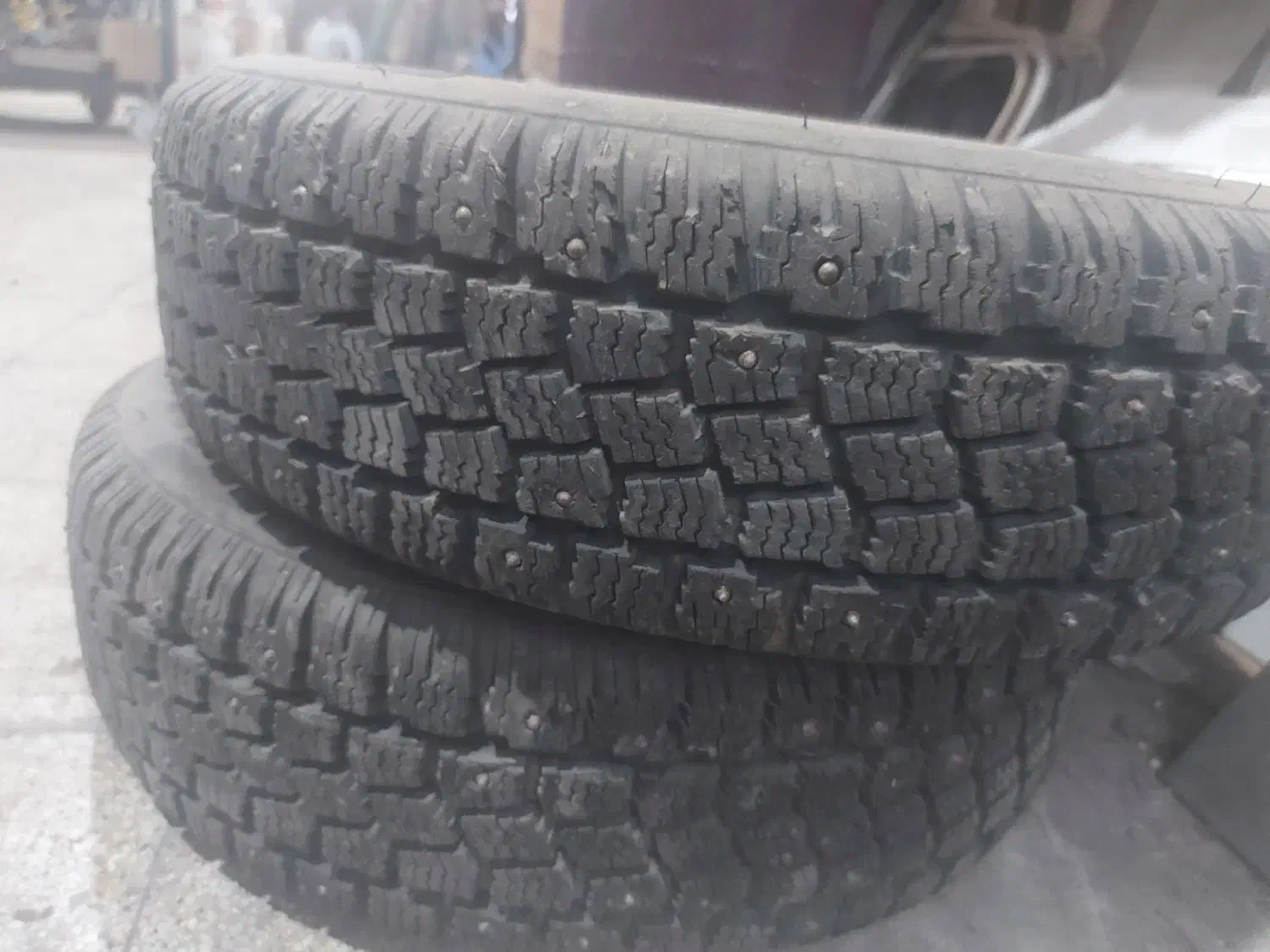 یک جفت رینگ لاسیک یخ شکن|قطعات یدکی و لوازم جانبی|پردیس, شهرک صنعتی کمرد|دیوار