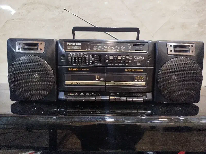 رادیو ضبط پرتابل پاناسونیک Panasonic|سیستم صوتی خانگی|ساوه, |دیوار