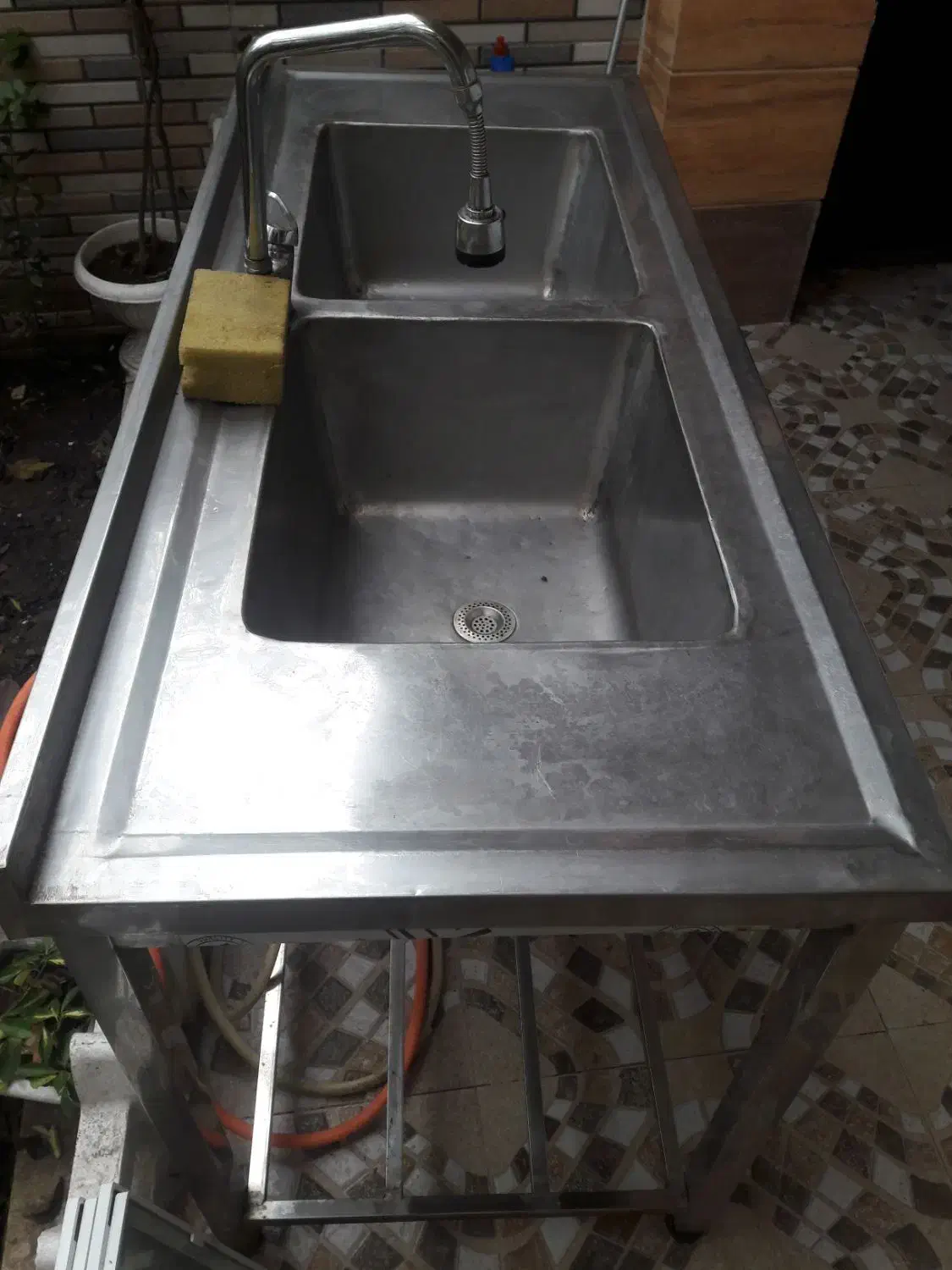 فروش فوری سینک تمام استیل|کافی‌شاپ و رستوران|رشت, حومه رشت|دیوار