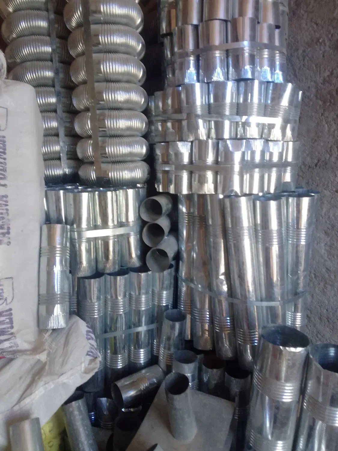 لوله بخاری زیر قیمت کرمان|بخاری، هیتر، شومینه|بافت, |دیوار