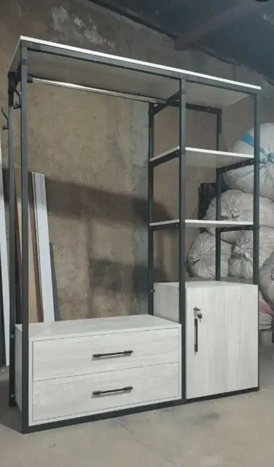 جا لباسی|جاکفشی، کمد، دراور|سقز, |دیوار