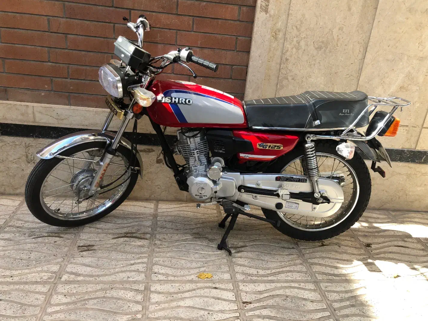 هندا ۱۲۵ مدل ۴۰۳ استارتی|موتورسیکلت|تهران, باغ خزانه|دیوار