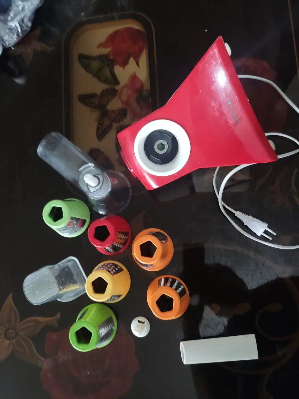 سالادساز و رنده برقی ده کاره|خردکن، آسیاب، غذاساز|خرم‌آباد (تنکابن), |دیوار