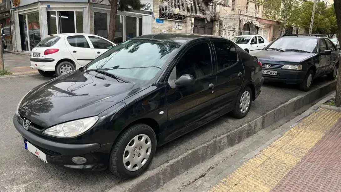 206 v8 sd 95|خودرو سواری و وانت|تهران, قنات‌کوثر|دیوار