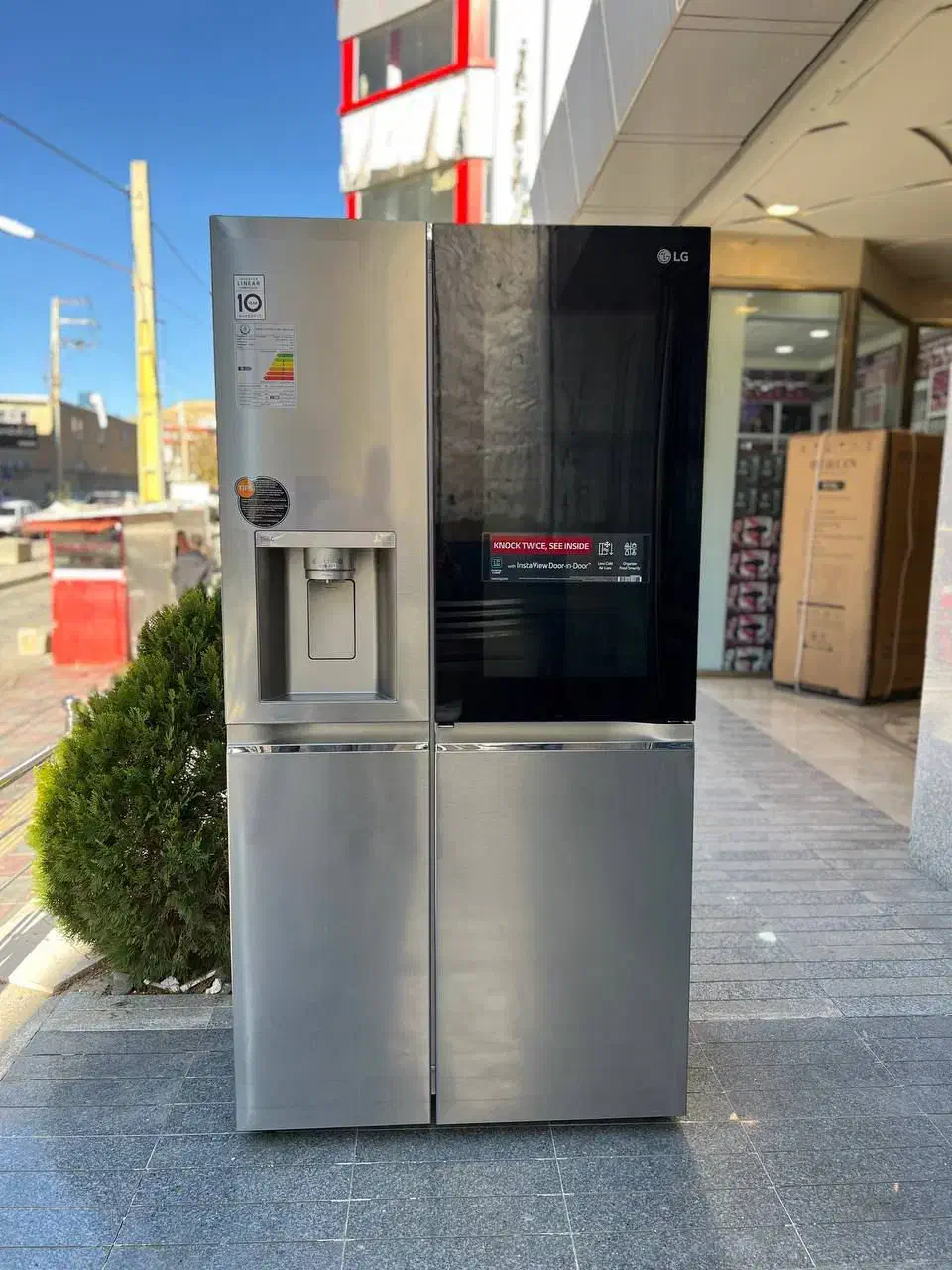 یخچال ساید الجی مدل X287 با برگه گمرکی|یخچال و فریزر|قزوین, |دیوار