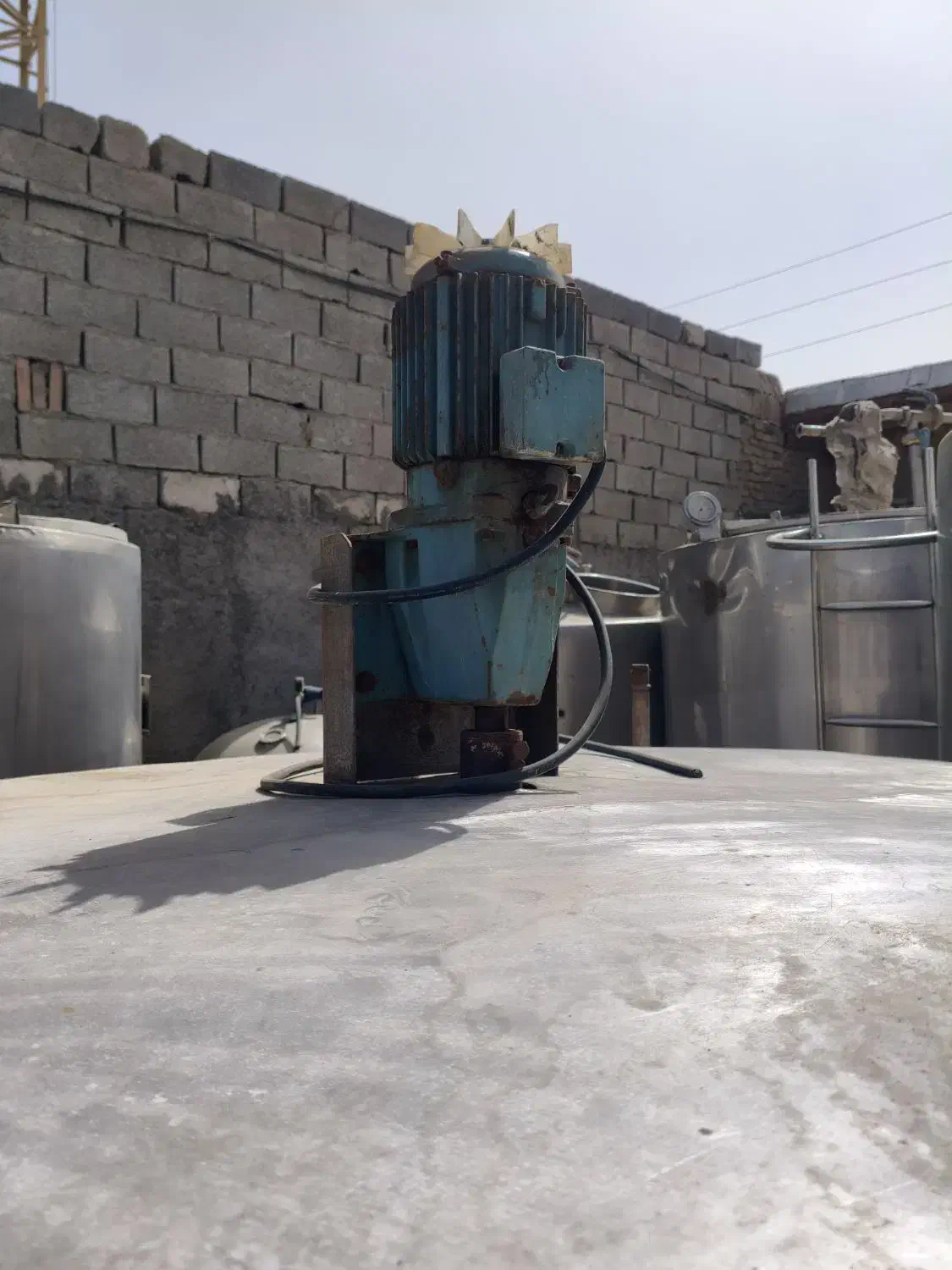 میکسر مخزن استیل 5 تن 2 تن 316 تمیز در حد|ماشین‌آلات صنعتی|قدس, شهر‌قدس|دیوار