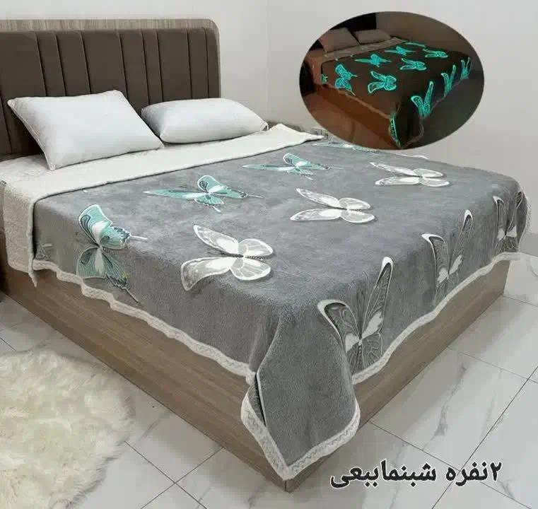 پتو دونفره دو رو ببعی|رختخواب، بالش، پتو|ساوه, |دیوار