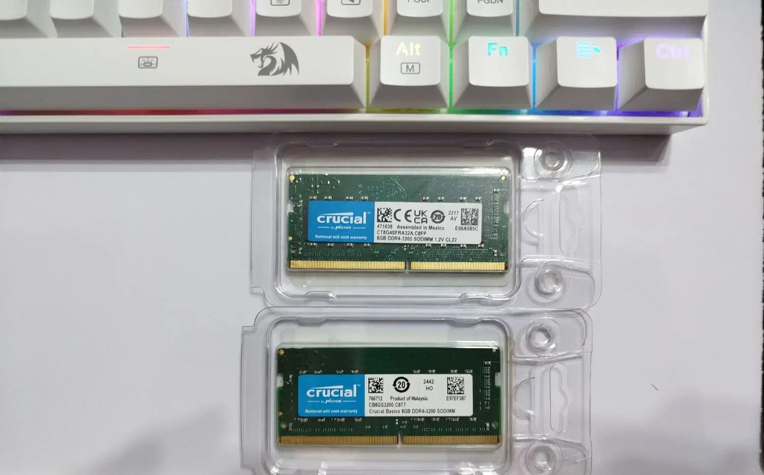 رم 8 گیگ ddr4 با فرکانس 3200 لپ تاپ|قطعات و لوازم جانبی رایانه|فسا, |دیوار