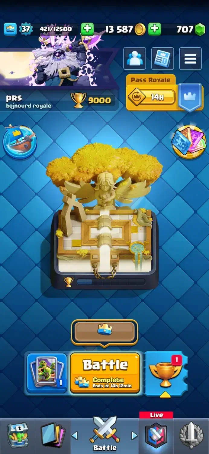 اکانت کلش رویال کاپ 9000|کنسول، بازی ویدئویی و آنلاین|چهاردانگه (تهران), |دیوار