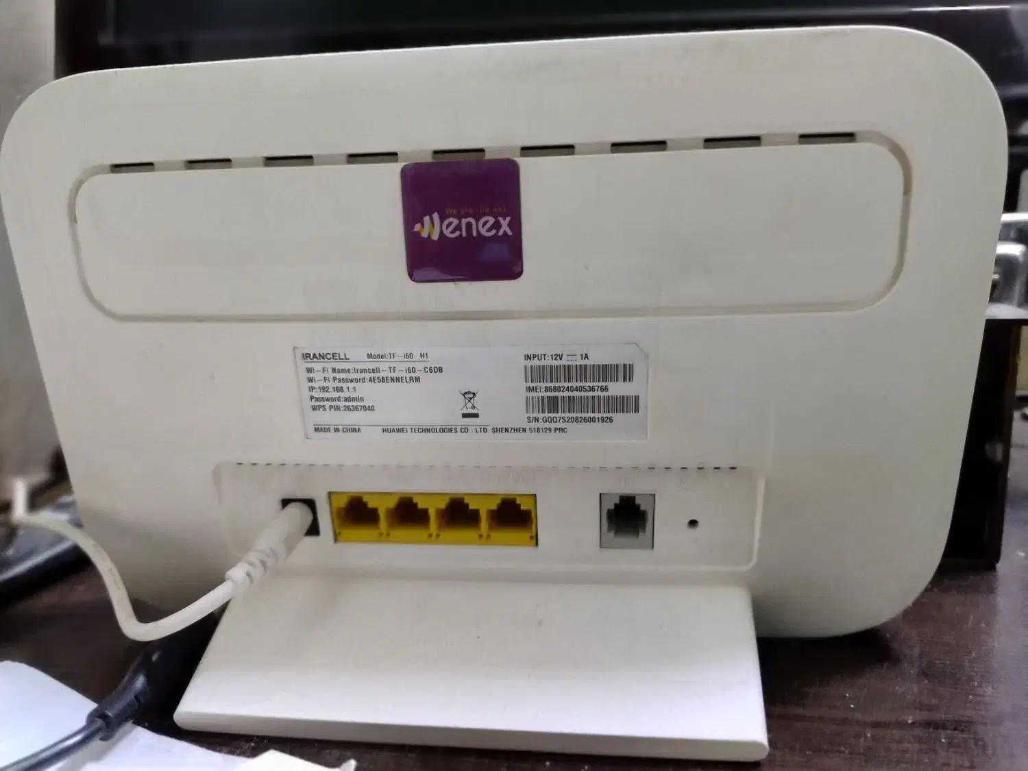 مودم HUAWEI -TFi60-H1|مودم و تجهیزات شبکه|پاکدشت, پاکدشت (مامازند)|دیوار