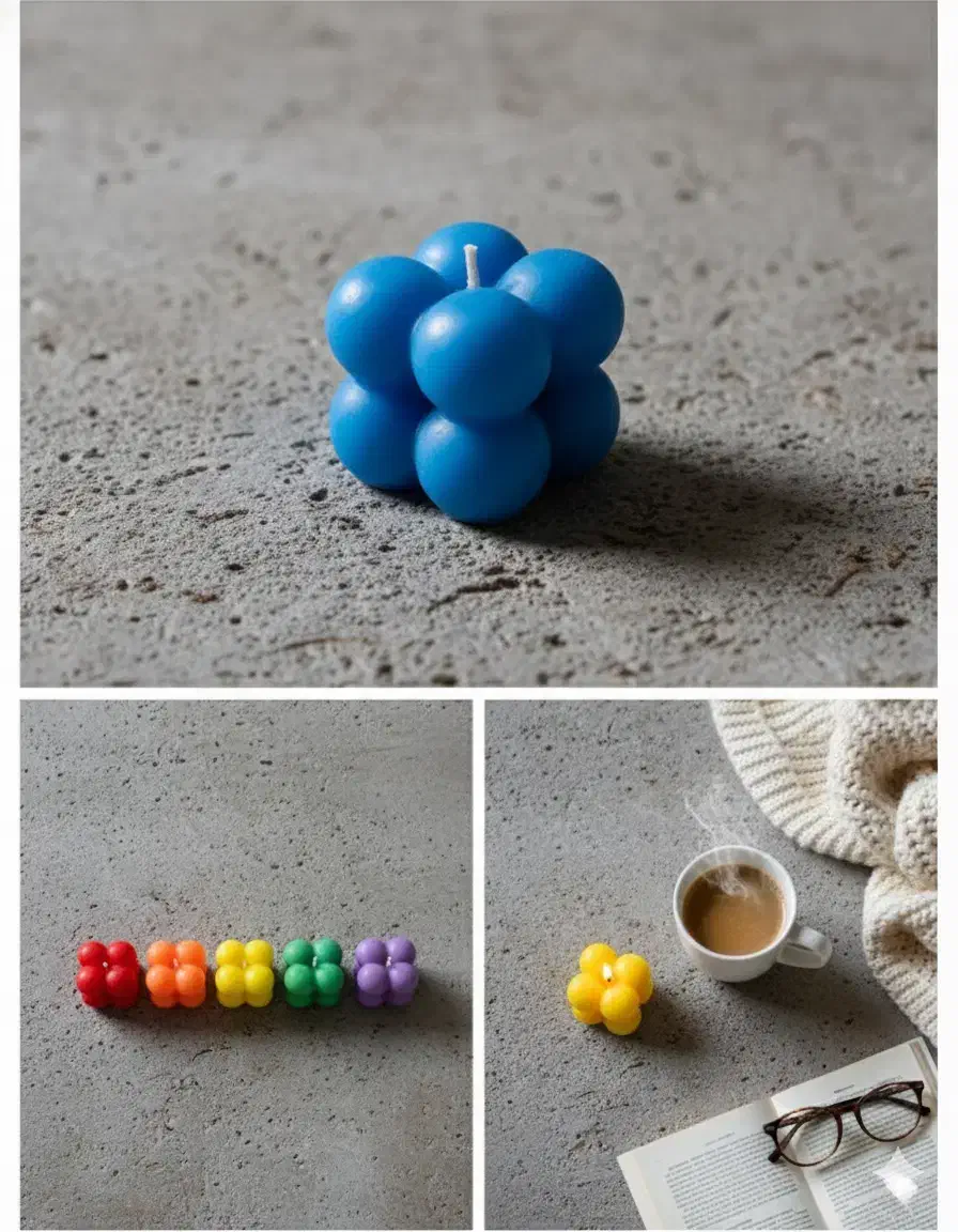 شمع روبیک|صنایع دستی و سایر لوازم تزئینی|لنده, |دیوار