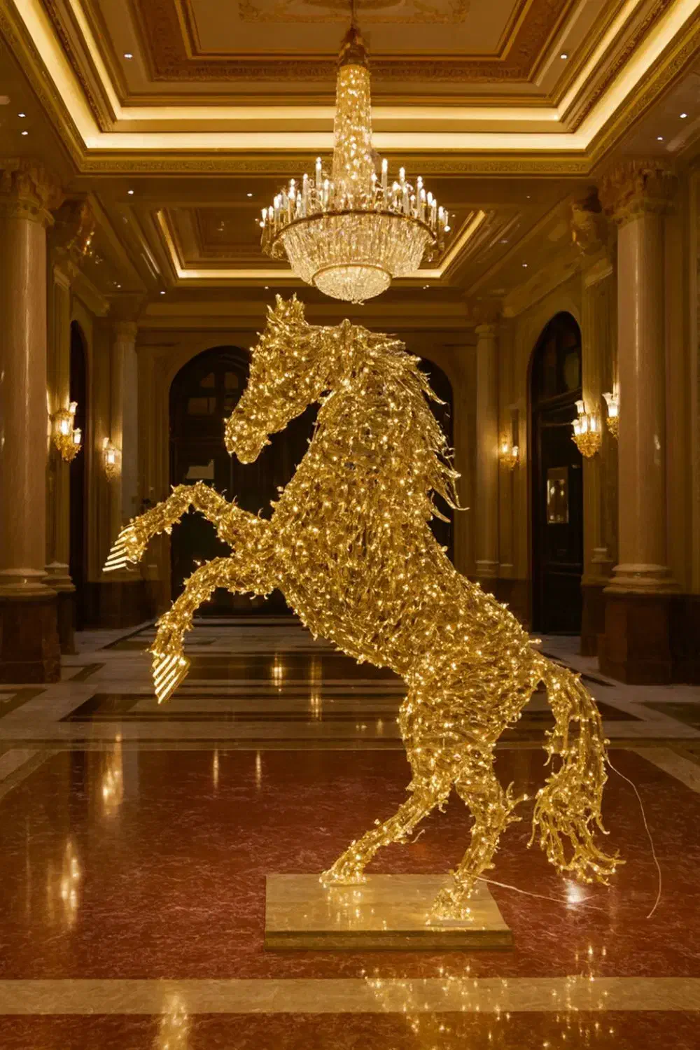 فروش انواع مجسمه فلزی ابعاد واقعی|مجسمه، تندیس، ماکت|خمینی‌شهر, |دیوار