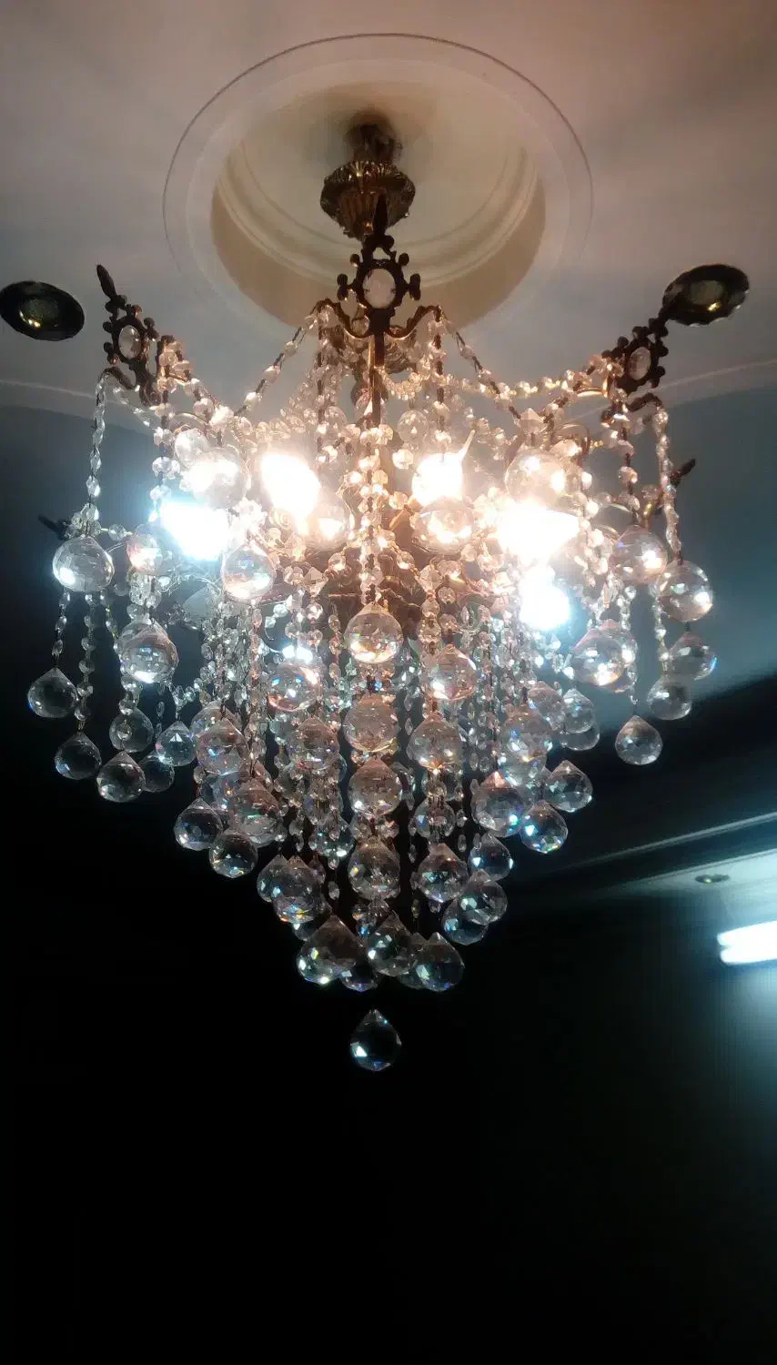 لوستربرنج اصل|لوستر و چراغ آویز|قرچک, مهدیه|دیوار