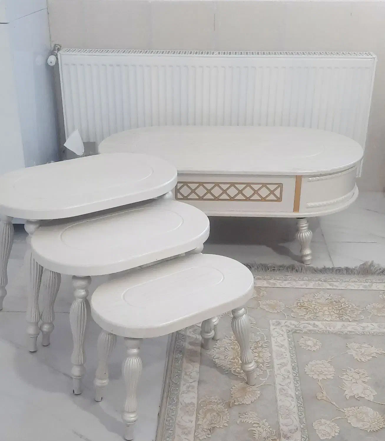 مبل ۷ نفره و میز و عسلی|مبلمان خانگی و میز عسلی|اقلید, |دیوار