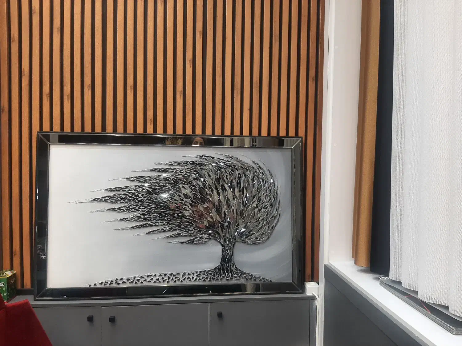 تابلو آینه ای|ساعت دیواری و تزئینی|رشت, باهنر|دیوار