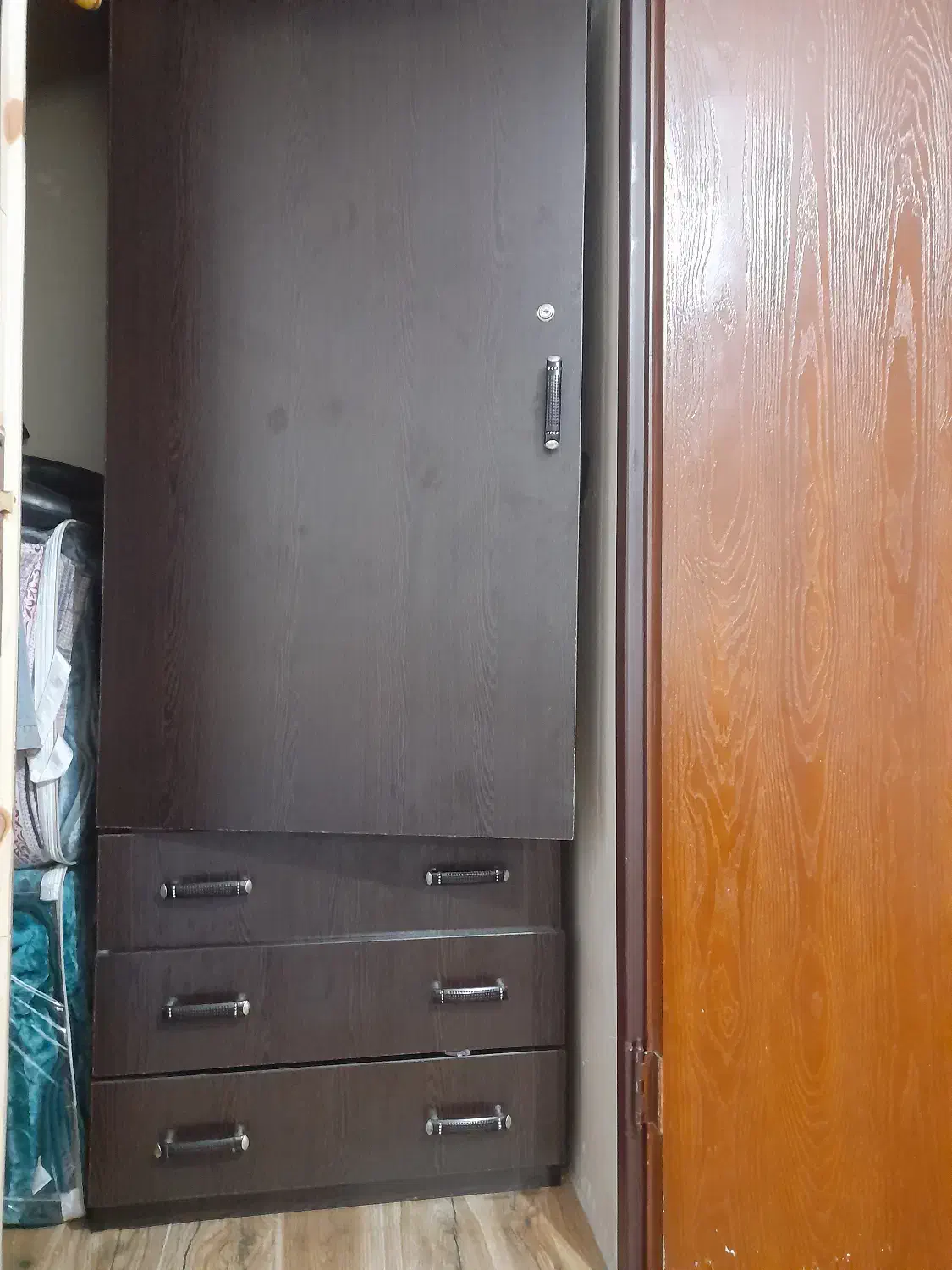 کمد جای لباس  سه کشو قابل جابجایی|جاکفشی، کمد، دراور|ملایر, |دیوار