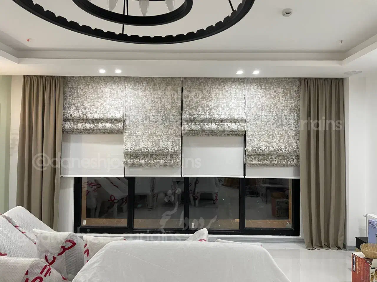 زبرا شید ورتیکال کرکره|پرده، رانر، رومیزی|مشهد, کوه سنگی|دیوار