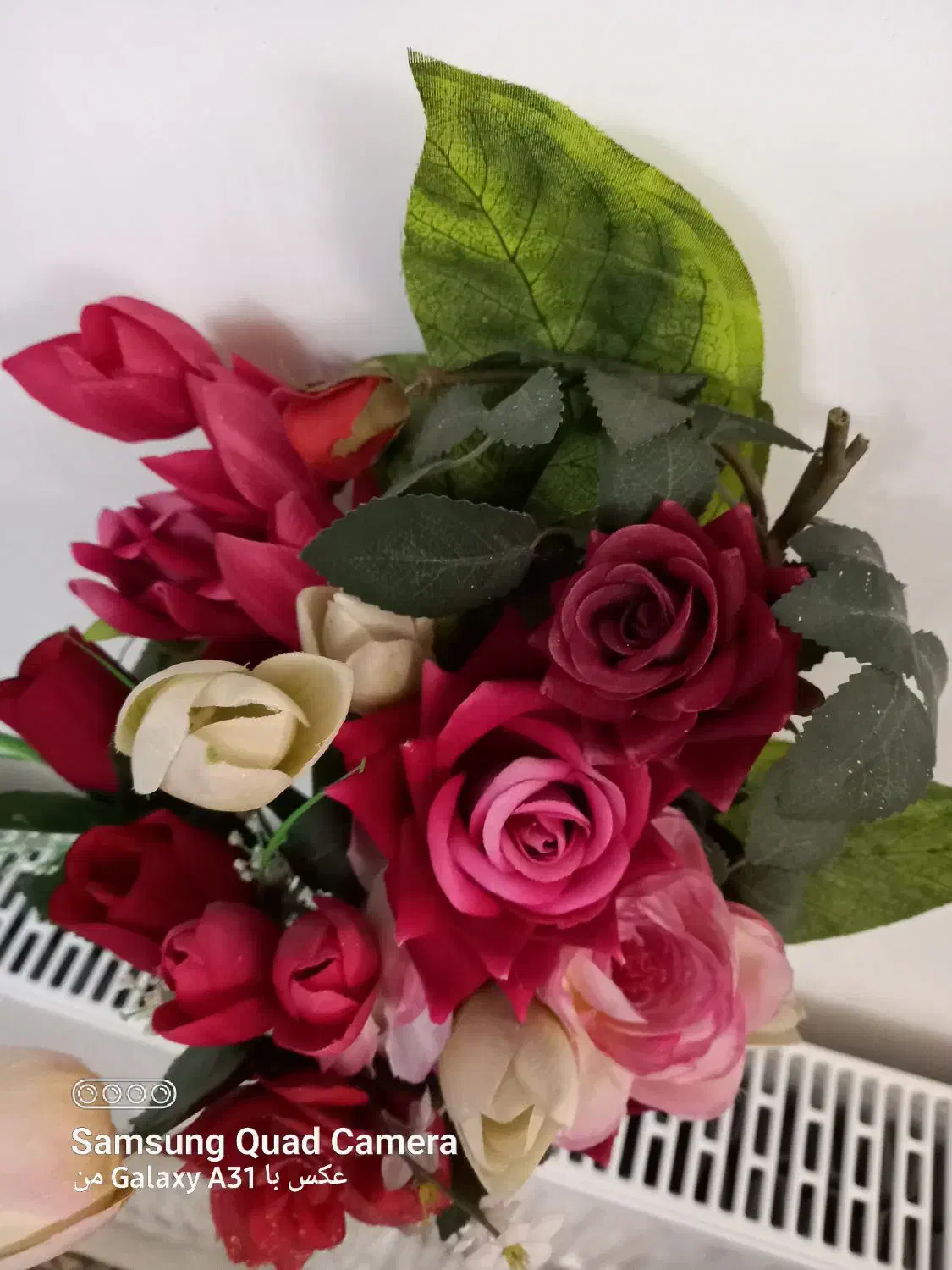 گلدون طرح خورشیدی|گل مصنوعی|گلستان (تهران), |دیوار