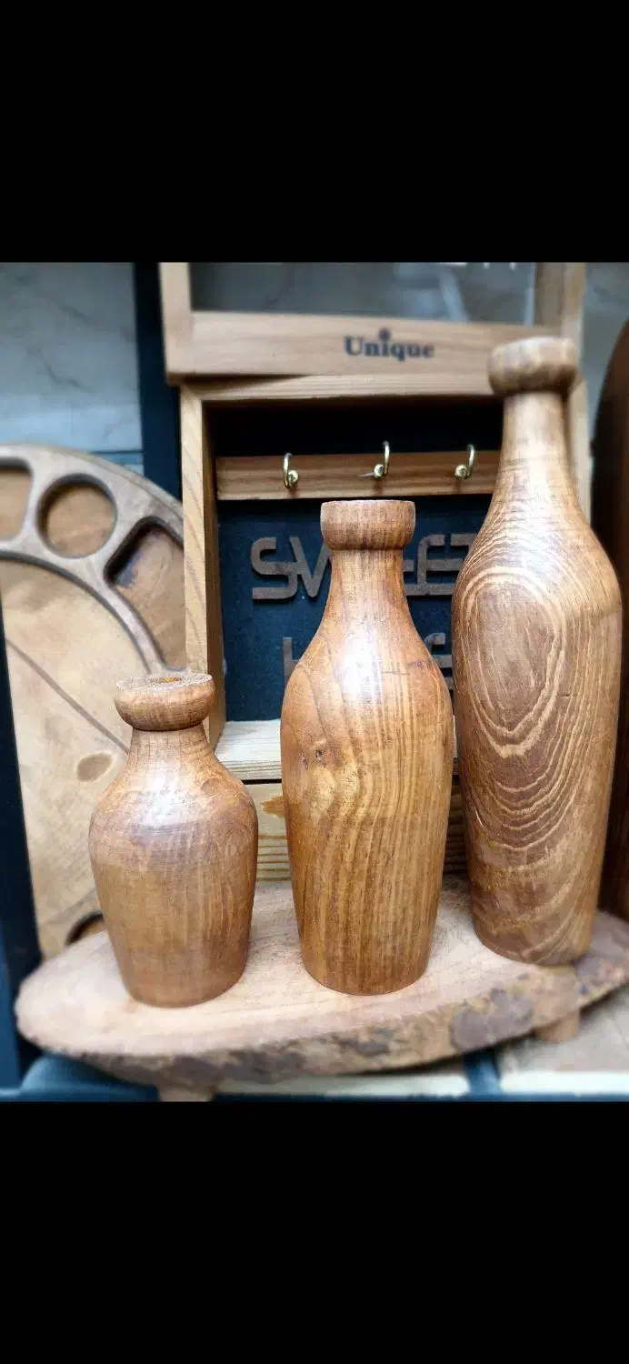 گلدون های چوبی دکوری سفالی|گل مصنوعی|تهران, خلیج فارس|دیوار