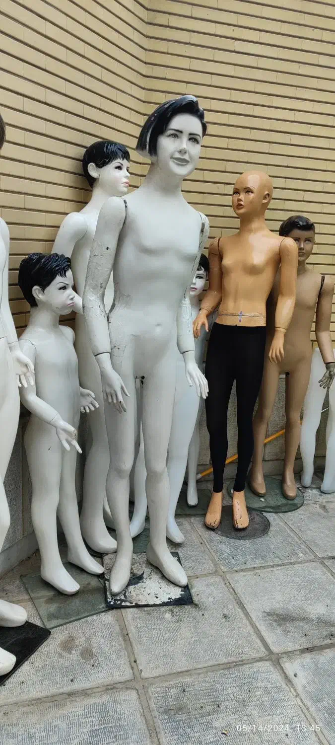 یازده عدد مانکن بچه گانه پنج و پانصد|فروشگاه و مغازه|شیراز, شاهجیان|دیوار