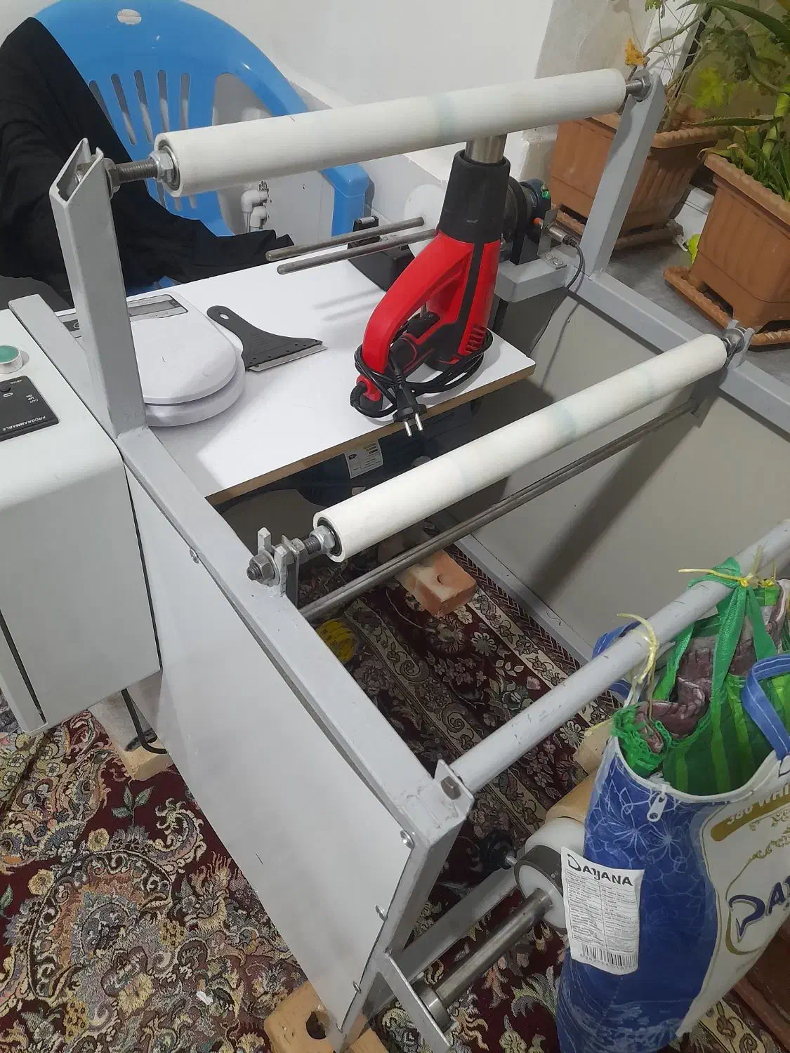 دستگاه‌رول‌به‌رول|ماشین‌آلات صنعتی|تیکمه داش, |دیوار