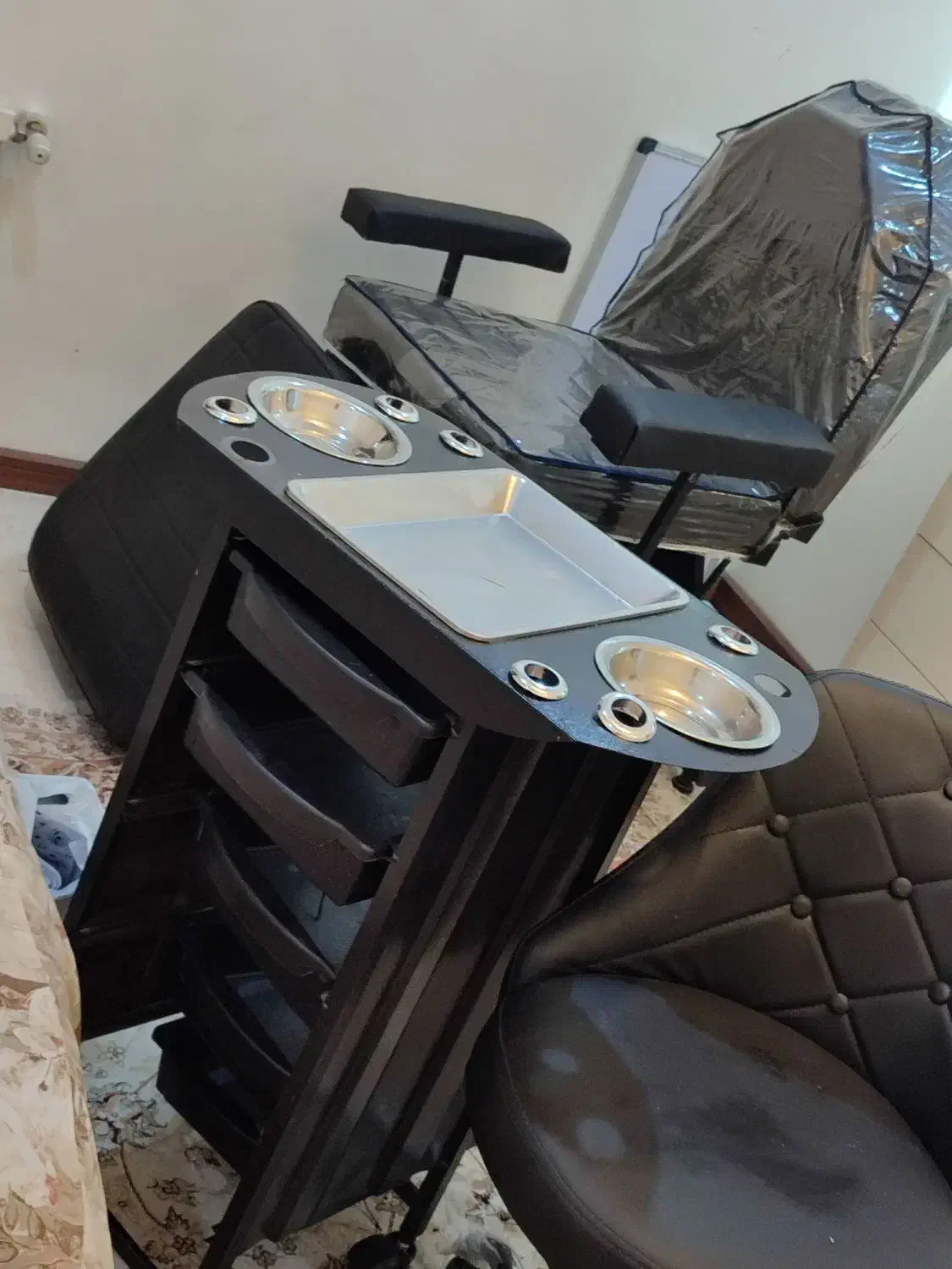 صندلی تخت ترولی همه باهم|آرایشگاه و سالن‌های زیبایی|تهران, مرزداران|دیوار