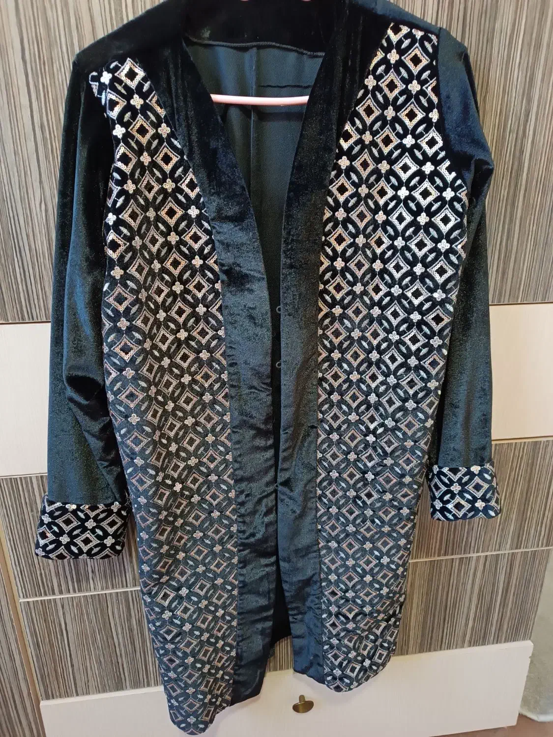 مانتو مجلسی سوزن دوزی|لباس|تبریز, |دیوار