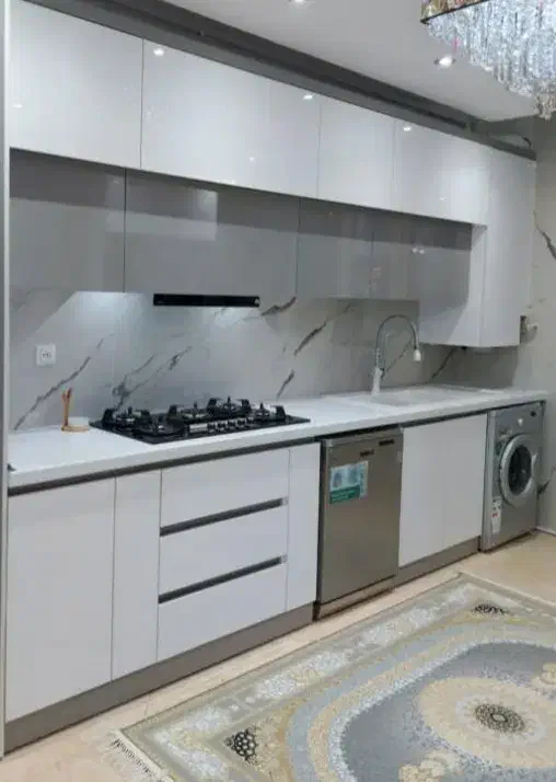 کابینت هایگلاس پلکانی/استفاده نشده(دست دوم)|مصالح و تجهیزات ساختمان|شیراز, زرهی|دیوار