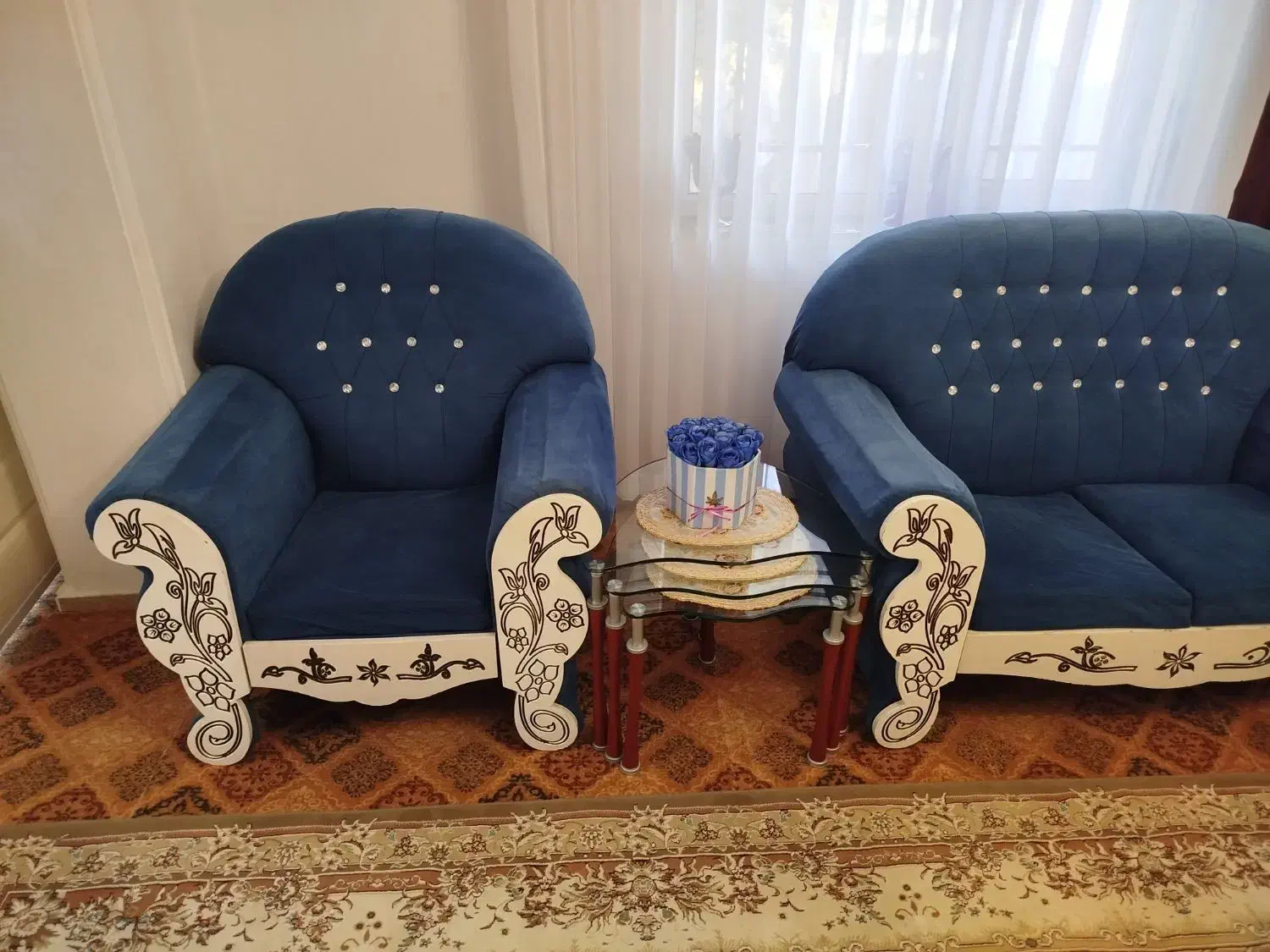 مبل راحتی|مبلمان خانگی و میز عسلی|خلخال, |دیوار