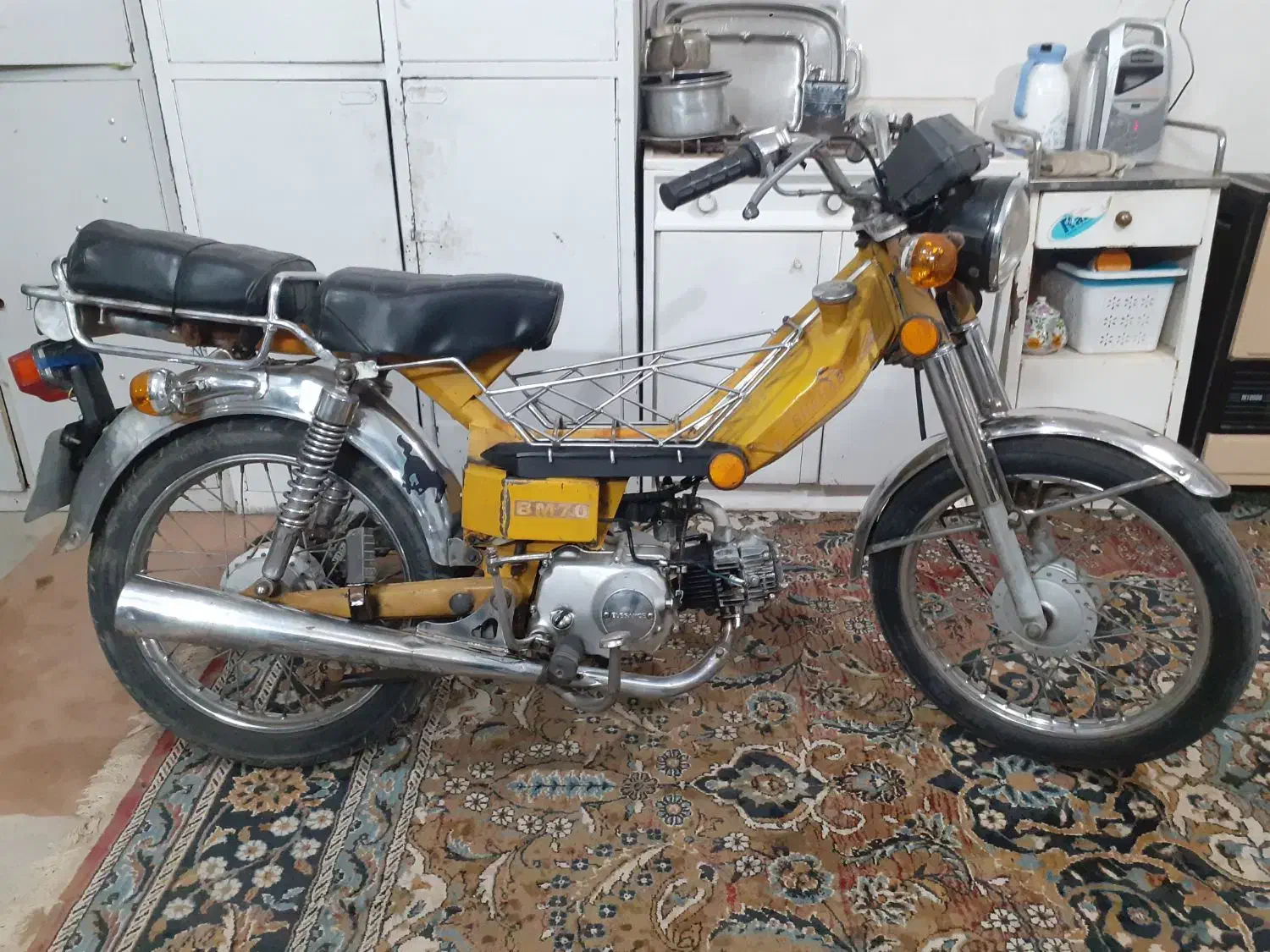 موتور هندا ۷۰ تمام فابریک کارت پلاک|موتورسیکلت|مشهد, شهید بهشتی|دیوار