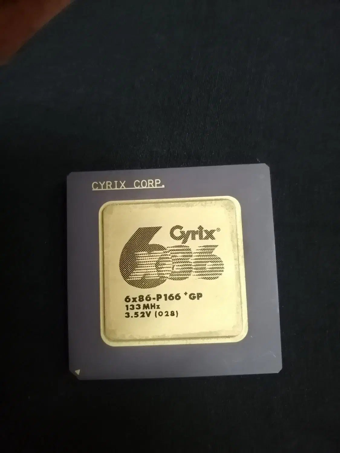 پردازنده کلکسیونی Cyrix 6x86-P166+GP (کمیاب و خاص)|قطعات و لوازم جانبی رایانه|ری, صفاییه (چشمه علی)|دیوار
