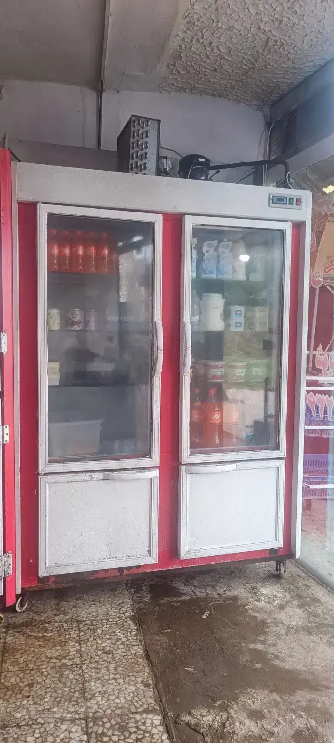 یخچال ایستاده و یخچال بستنی|فروشگاه و مغازه|لاهیجان, آهندان|دیوار