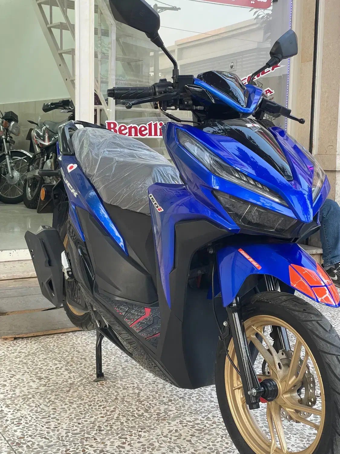 موتور کلیک واریو ۱۴۰۲در حد خشک|موتورسیکلت|گنبد کاووس, |دیوار