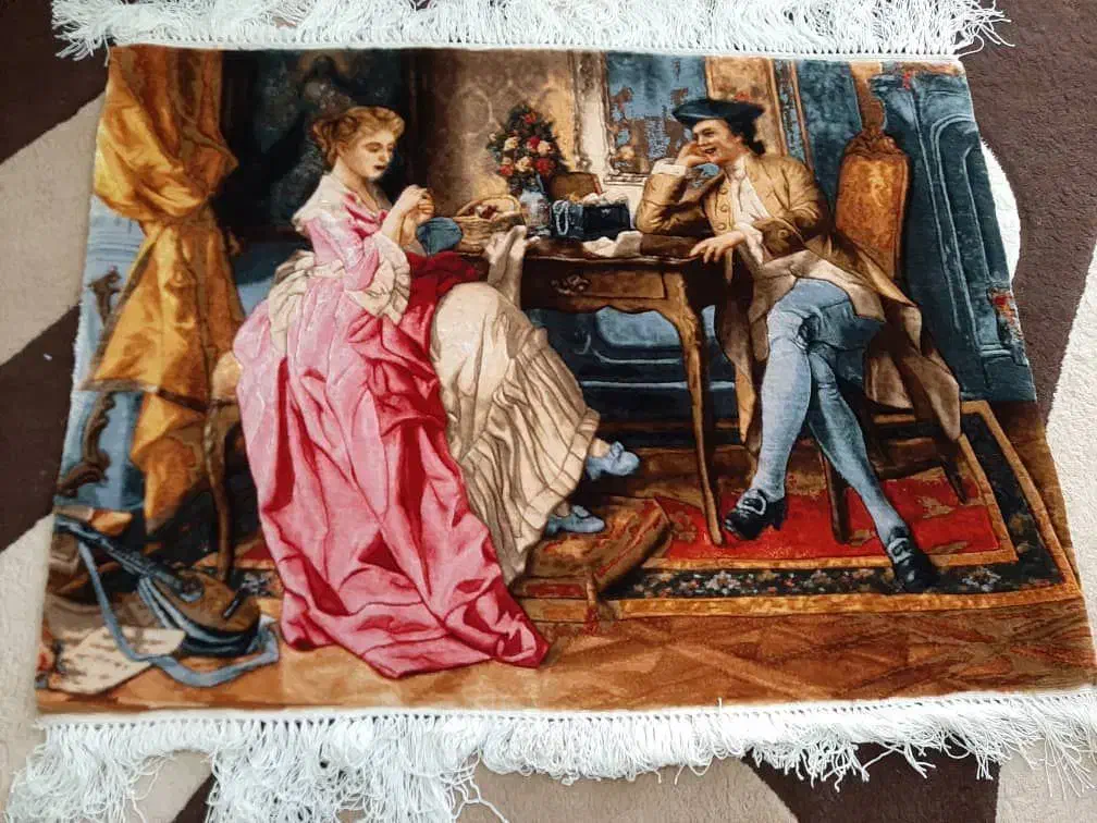 فرش دستبافت فرانسوی|تابلو فرش|تهران, دکتر هوشیار|دیوار