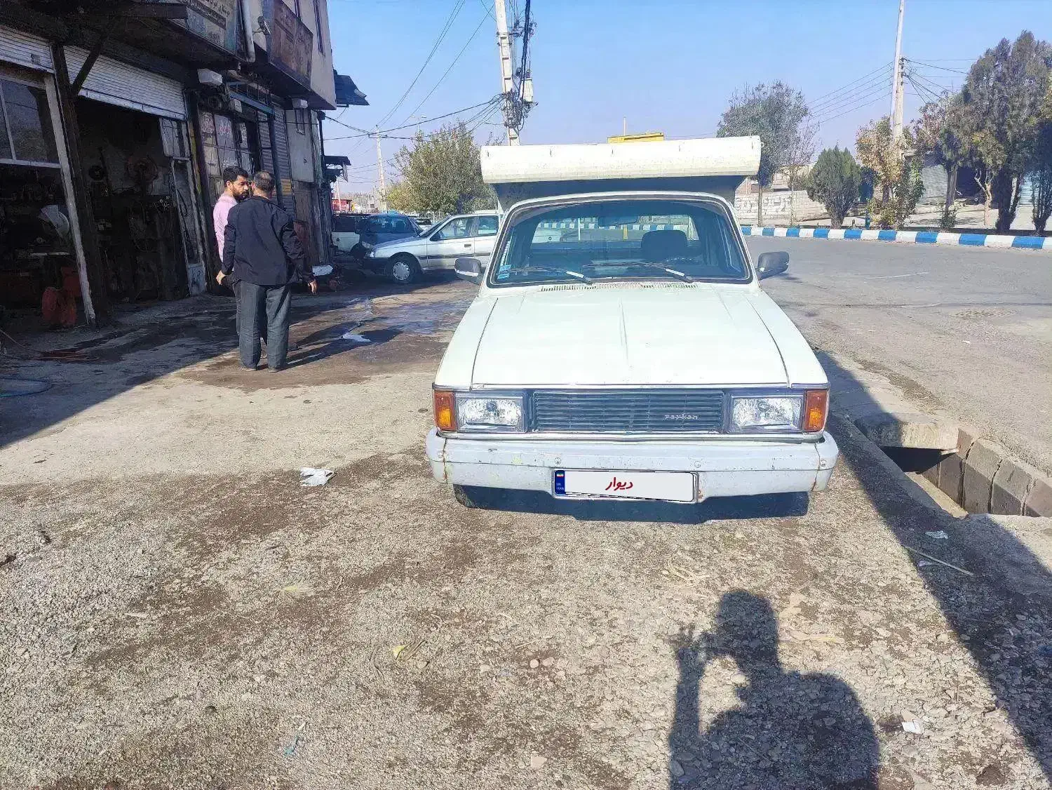 پیکان وانت مدل 93 دوگانه سوز بیرنگ کم کار کرد|خودرو سواری و وانت|میانه, |دیوار