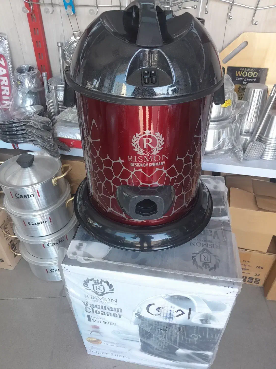 جاروبرقی سطلی فلزی با ضمانت نامه|جاروبرقی، جارو شارژی، بخارشو|ابهر, |دیوار