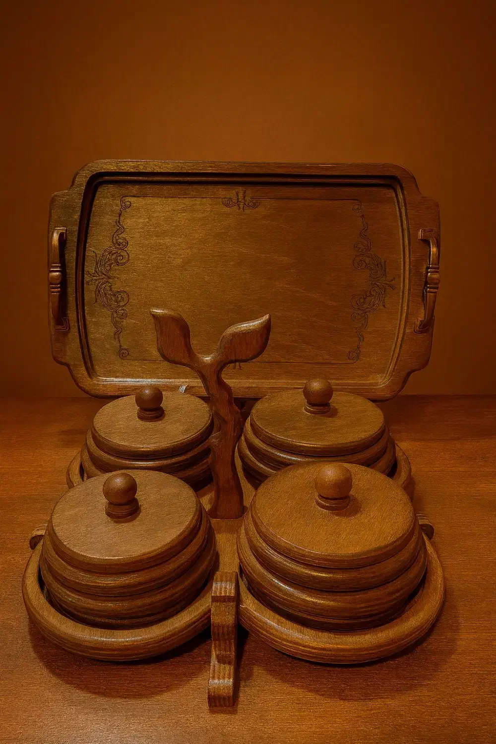 ظروف چوبی|صنایع دستی و سایر لوازم تزئینی|شاندیز, |دیوار