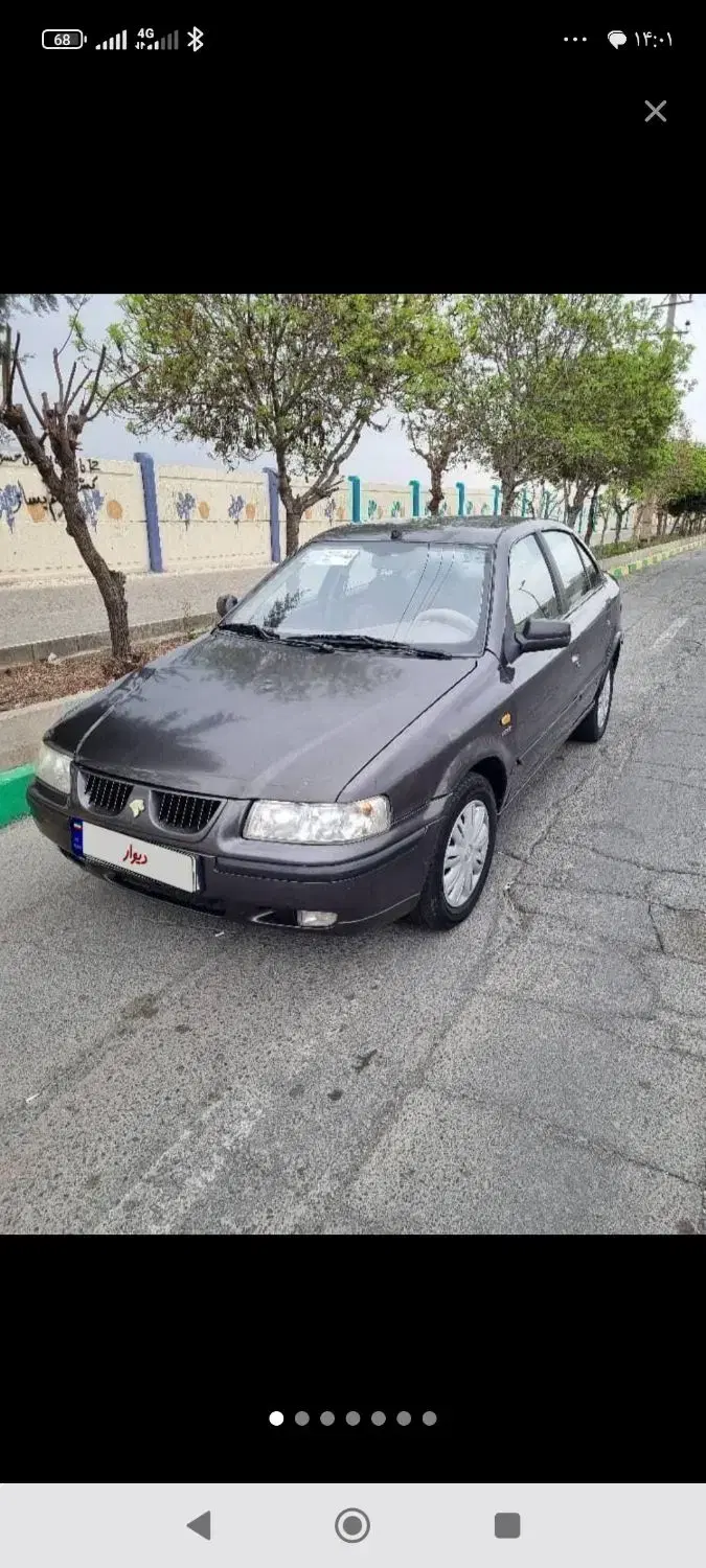 سمند LX EF7 CNG|خودرو سواری و وانت|ملارد, |دیوار
