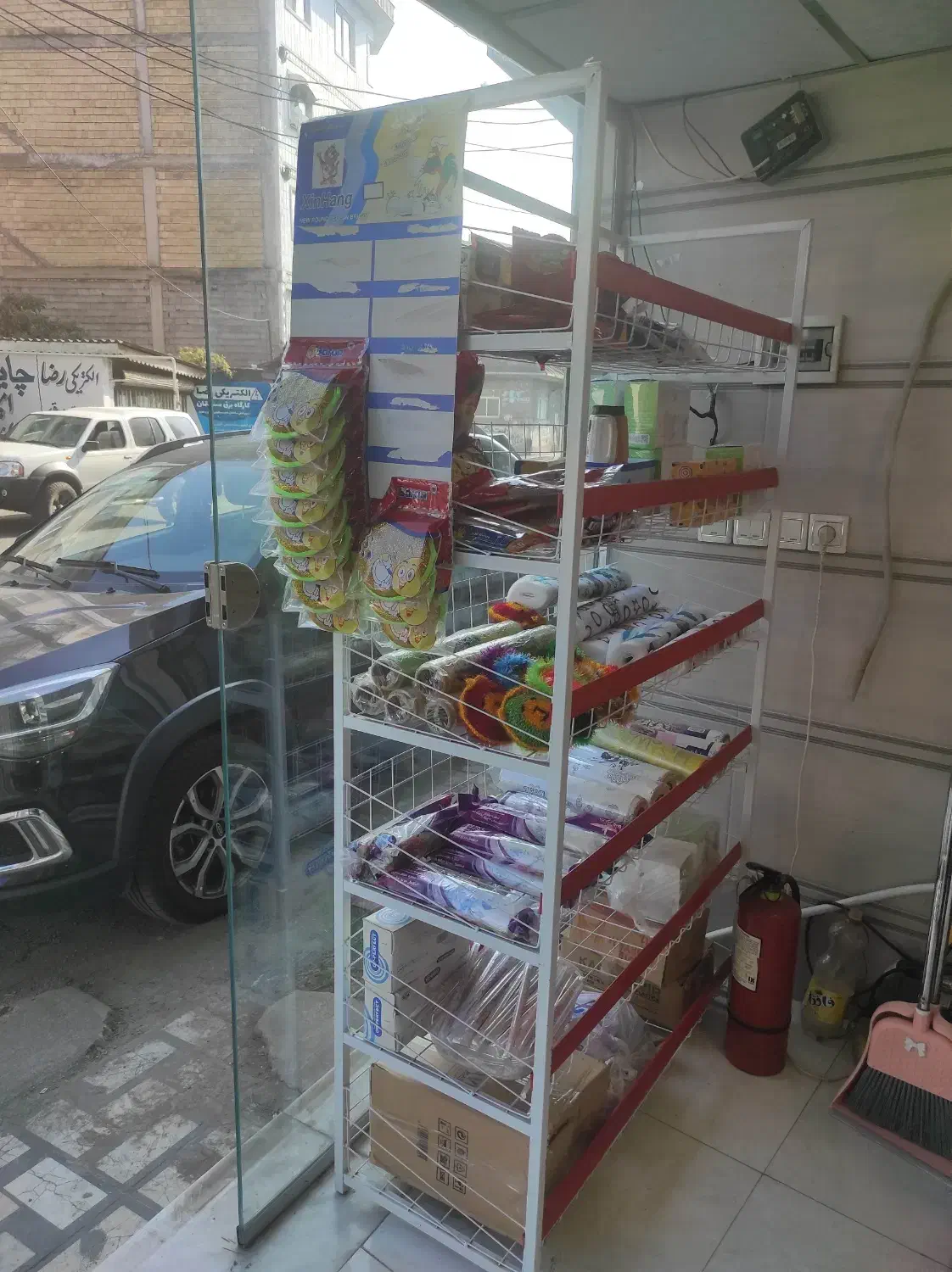 قفسه فلزی فروشگاهی|فروشگاه و مغازه|لنگرود, |دیوار