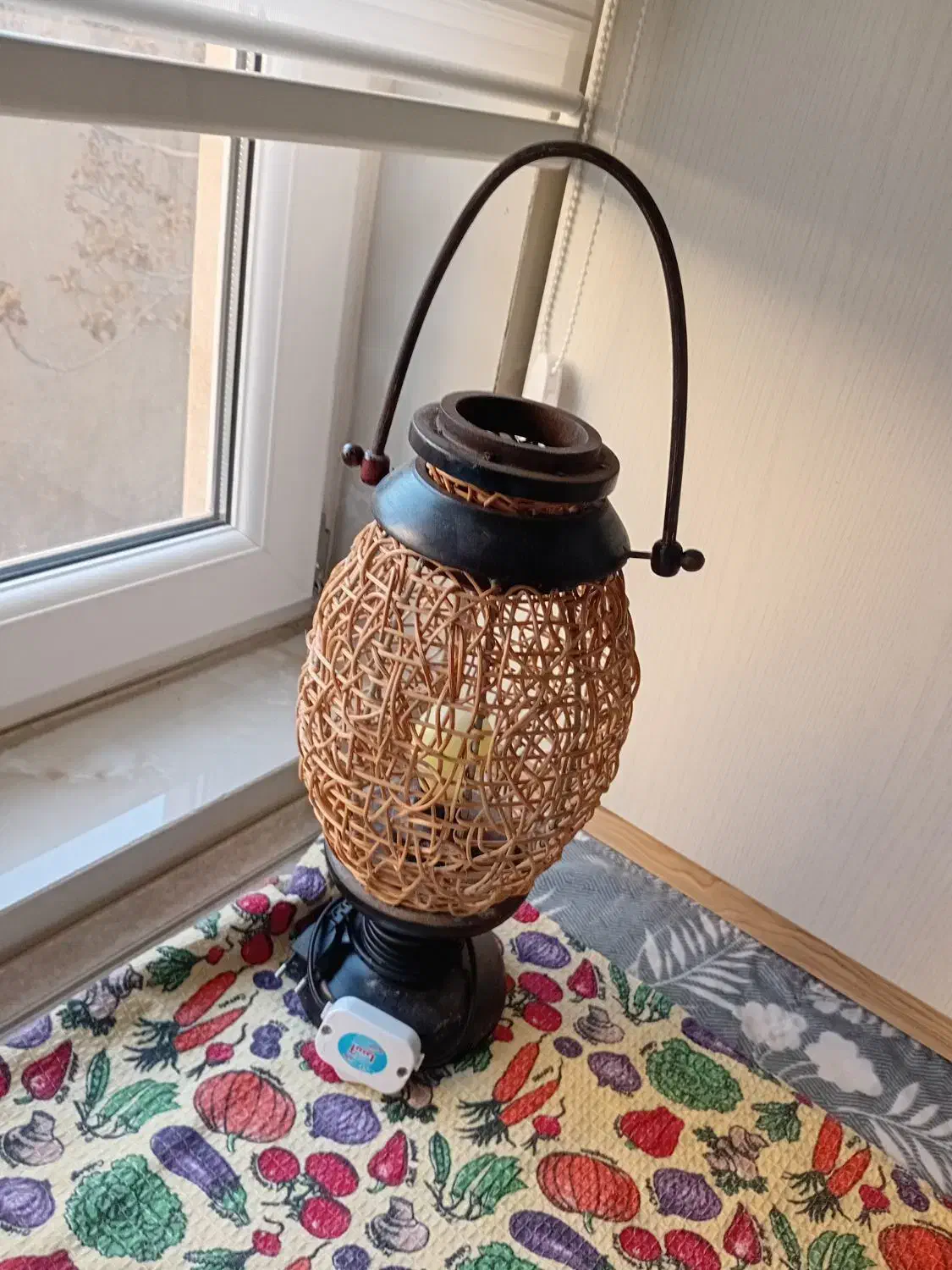 آباژور حصیری|چراغ خواب و آباژور|تهران, امیریه|دیوار