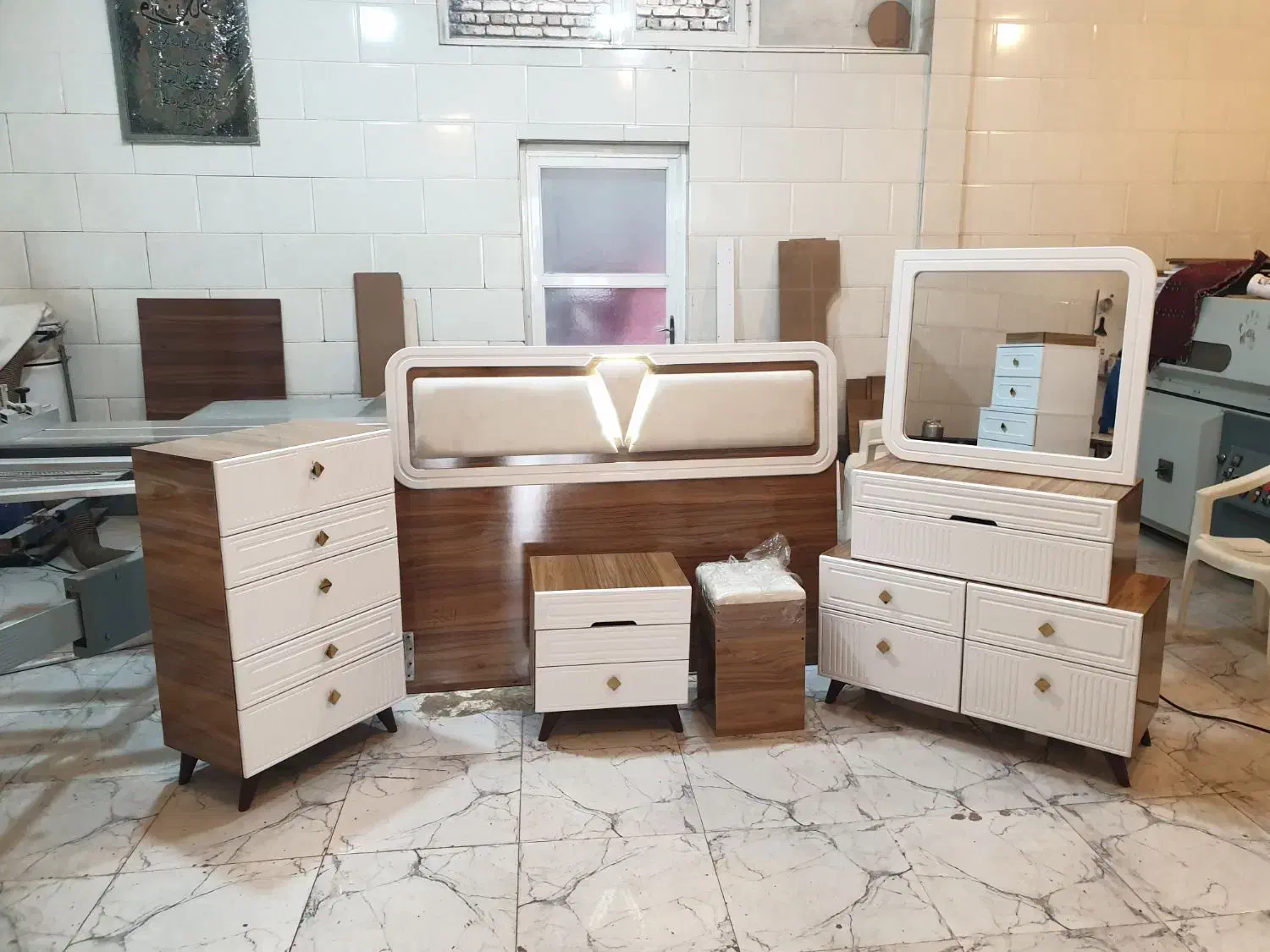 سرویس خواب تایگا|تخت و سرویس خواب|کرمانشاه, |دیوار