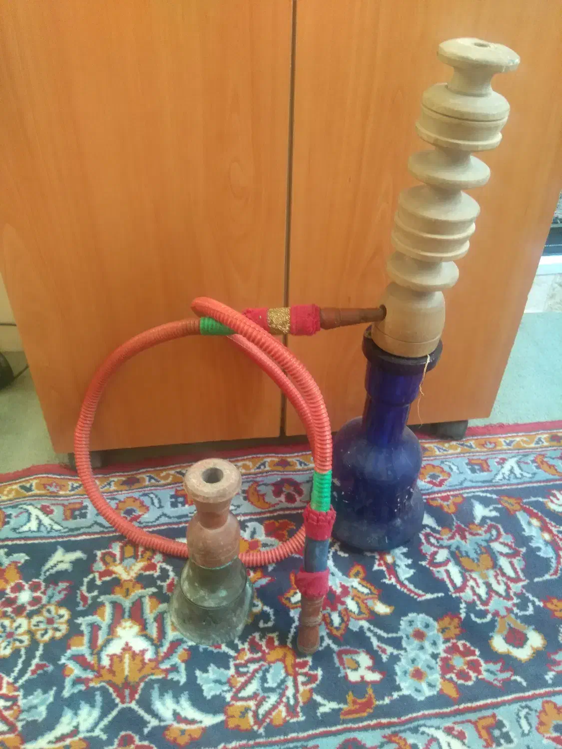 قلیان با شلنگ چرم به قیمت استثنایی|کوهنوردی و کمپینگ|اهر, |دیوار