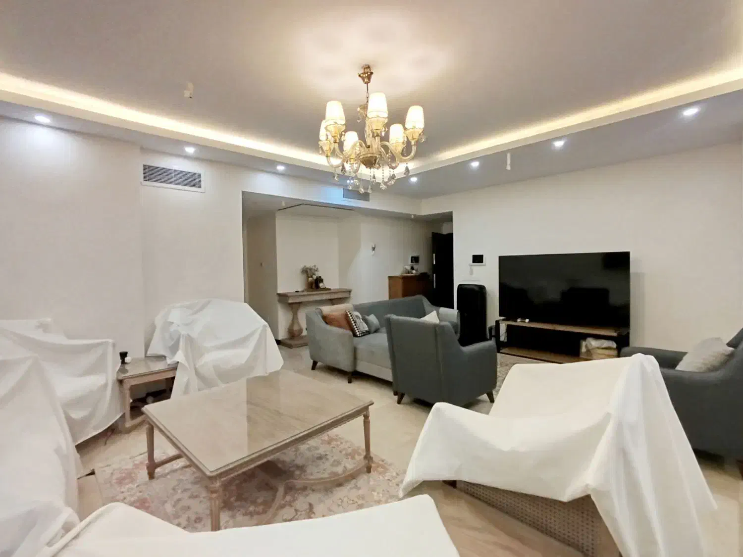 100متر 2 خواب / فول امکانات / نوساز /سالن پرده خور|اجارهٔ آپارتمان|تهران, پونک|دیوار