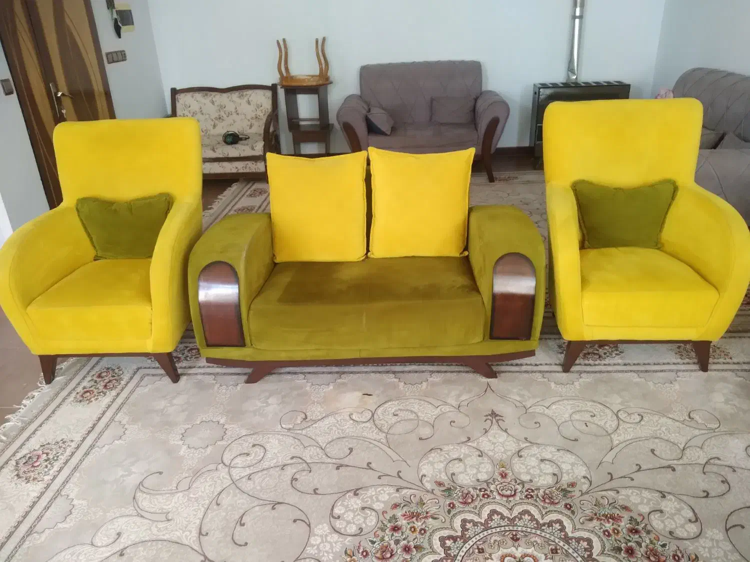 نیم ست مبل اسپرت|مبلمان خانگی و میز عسلی|زیباشهر, |دیوار